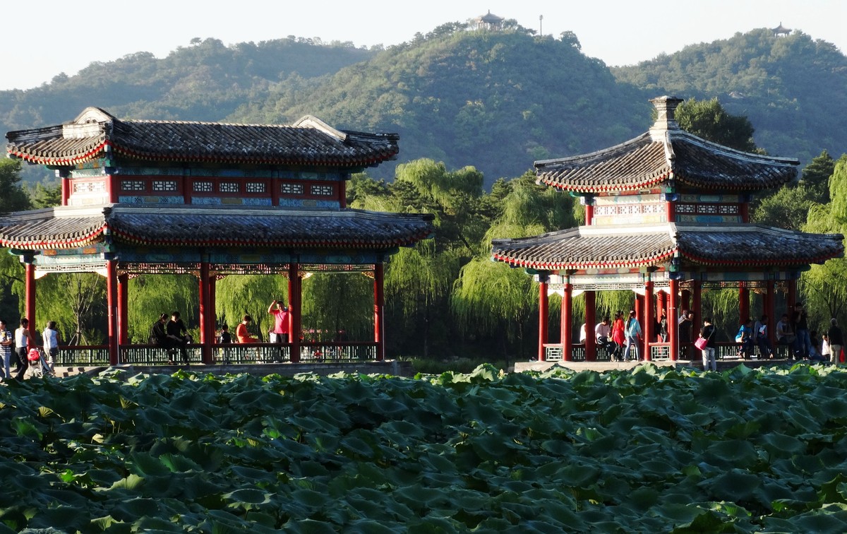 避暑山庄乾隆三十六景第八景水心榭