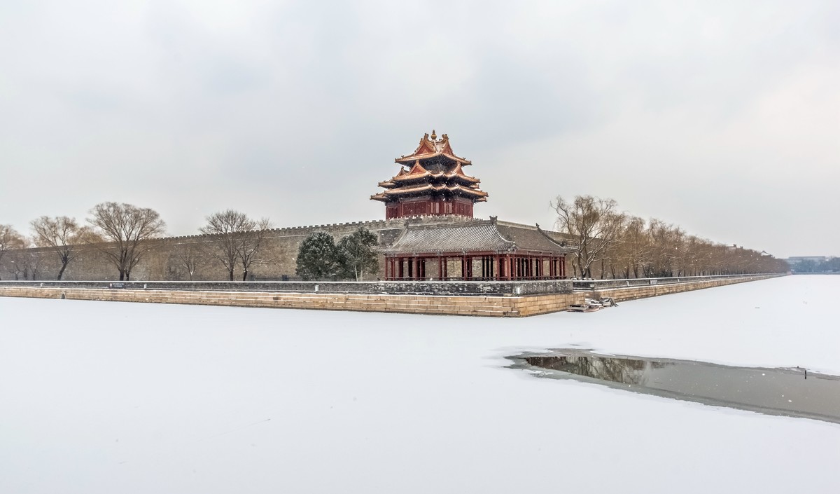 故宫角楼雪景201902122