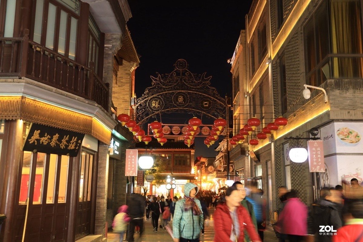 重游北京—前门鲜鱼口,大栅栏夜景(2)