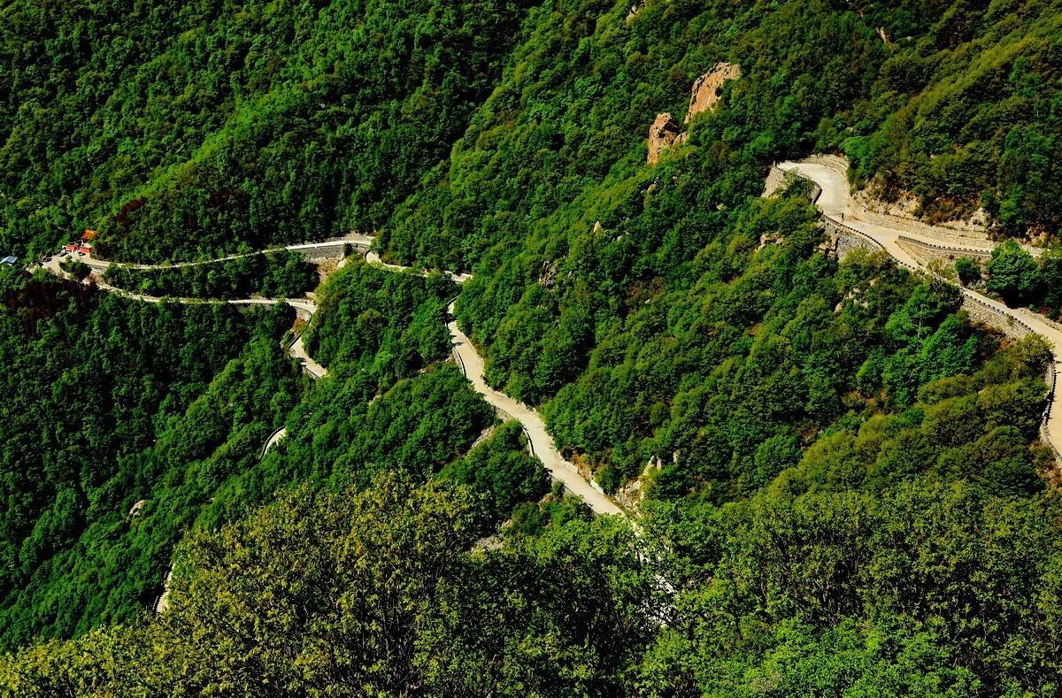 自驾盘山道