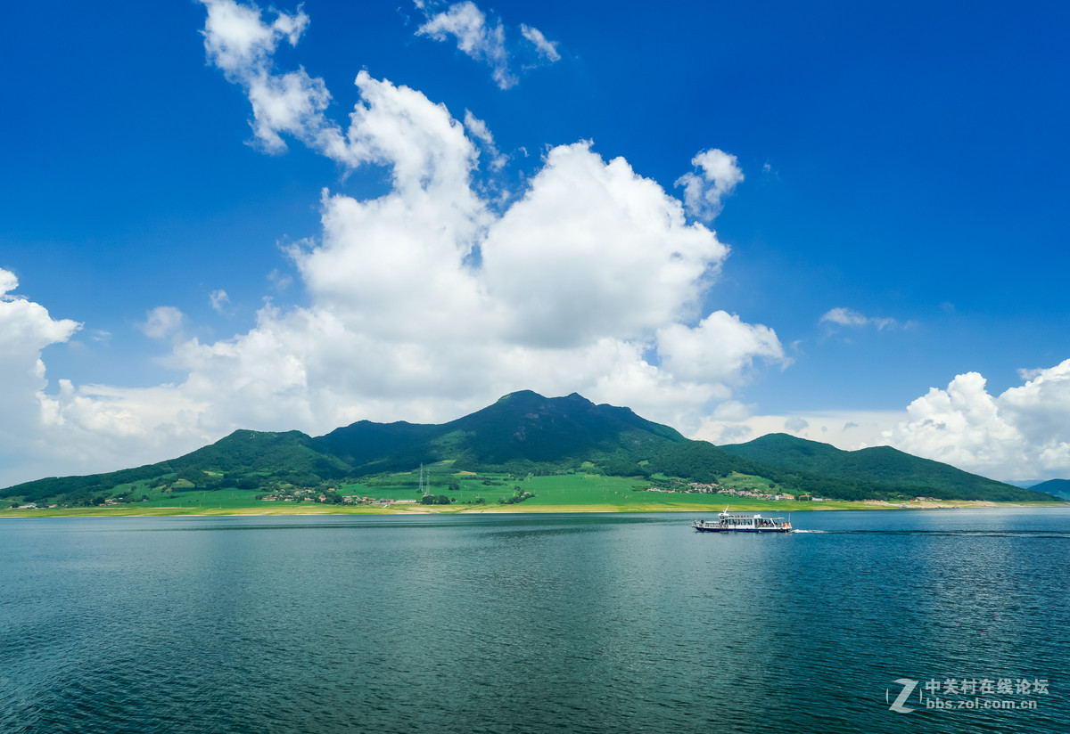 湖光山色惹人醉吉林市松花湖美景