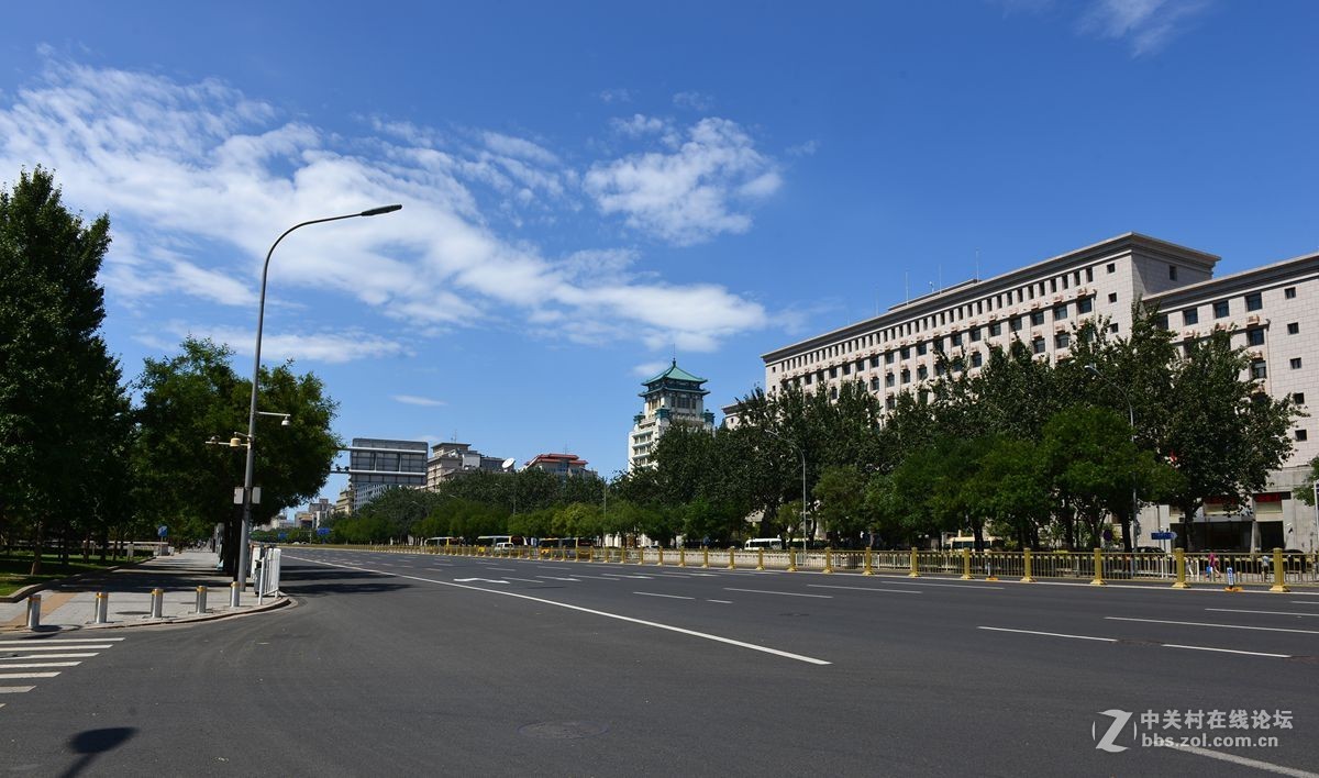 北京西长安街街景随拍