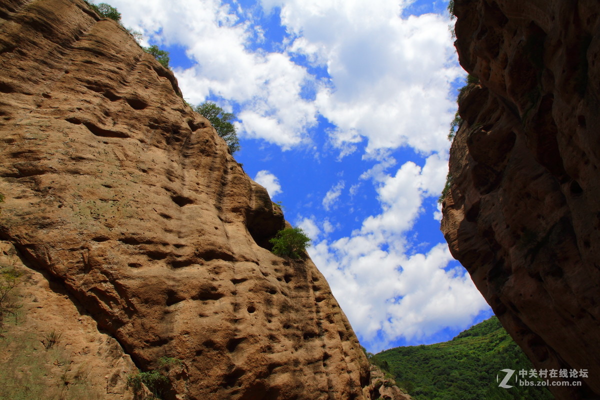 宝鸡西山灵宝峡风景