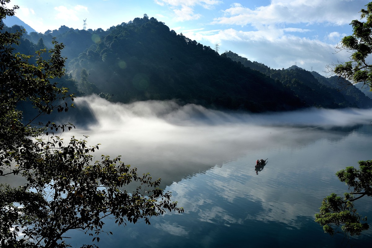 云蒸霞蔚胜仙境—湖南郴州小东江行摄纪实-中关村在线摄影论坛