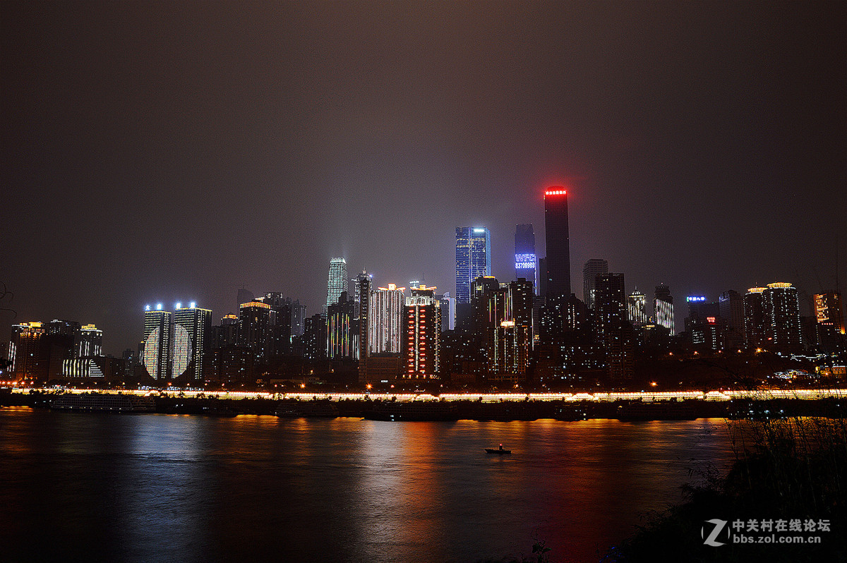 南滨路夜景重庆