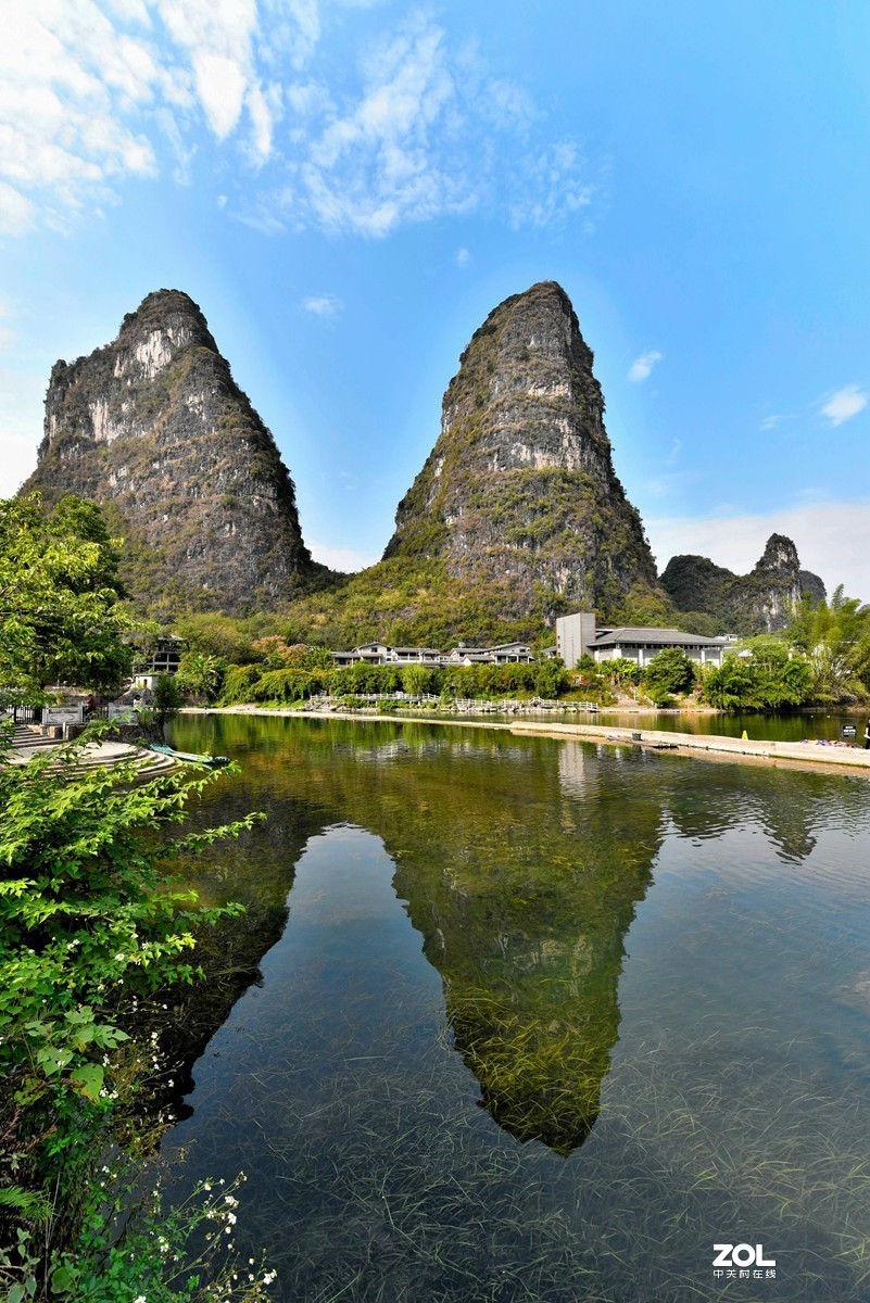 桂林阳朔石山景色2