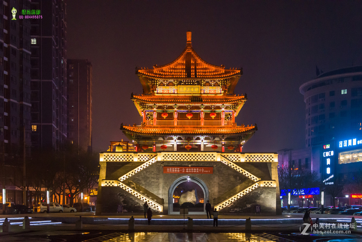 咸阳夜景