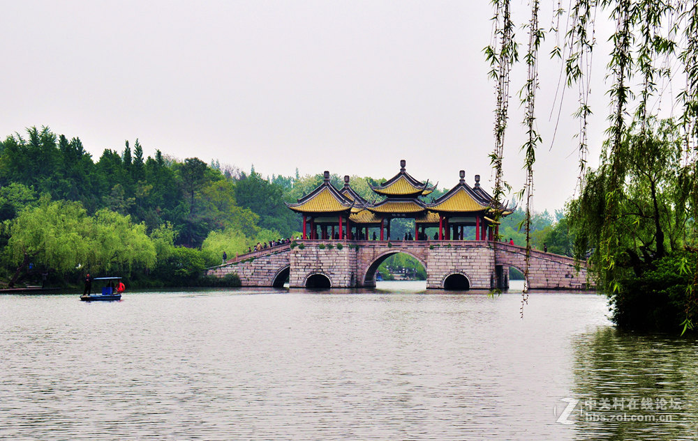 扬州莲花桥与白塔习拍