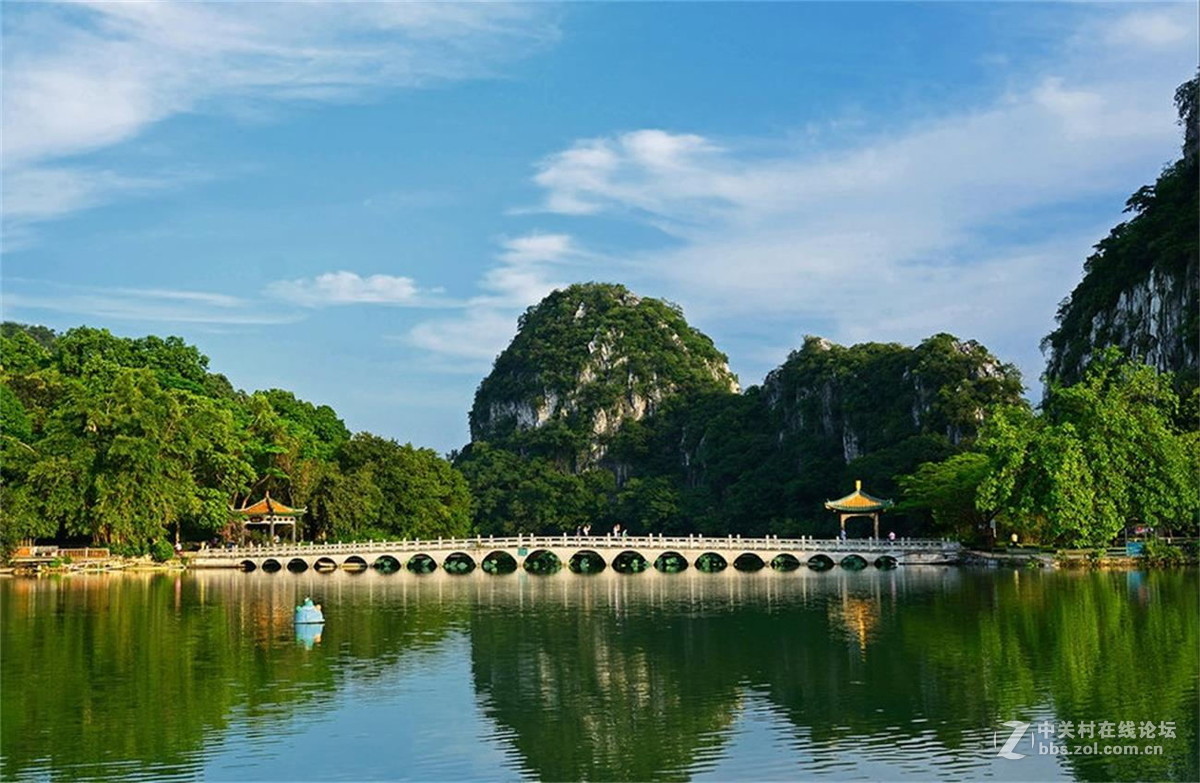 广东肇庆七星岩风景区