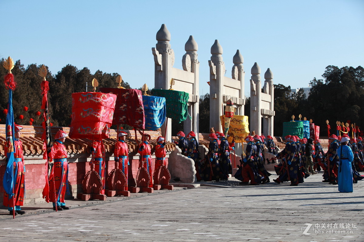 地坛庙会上的皇帝祭祀仪式