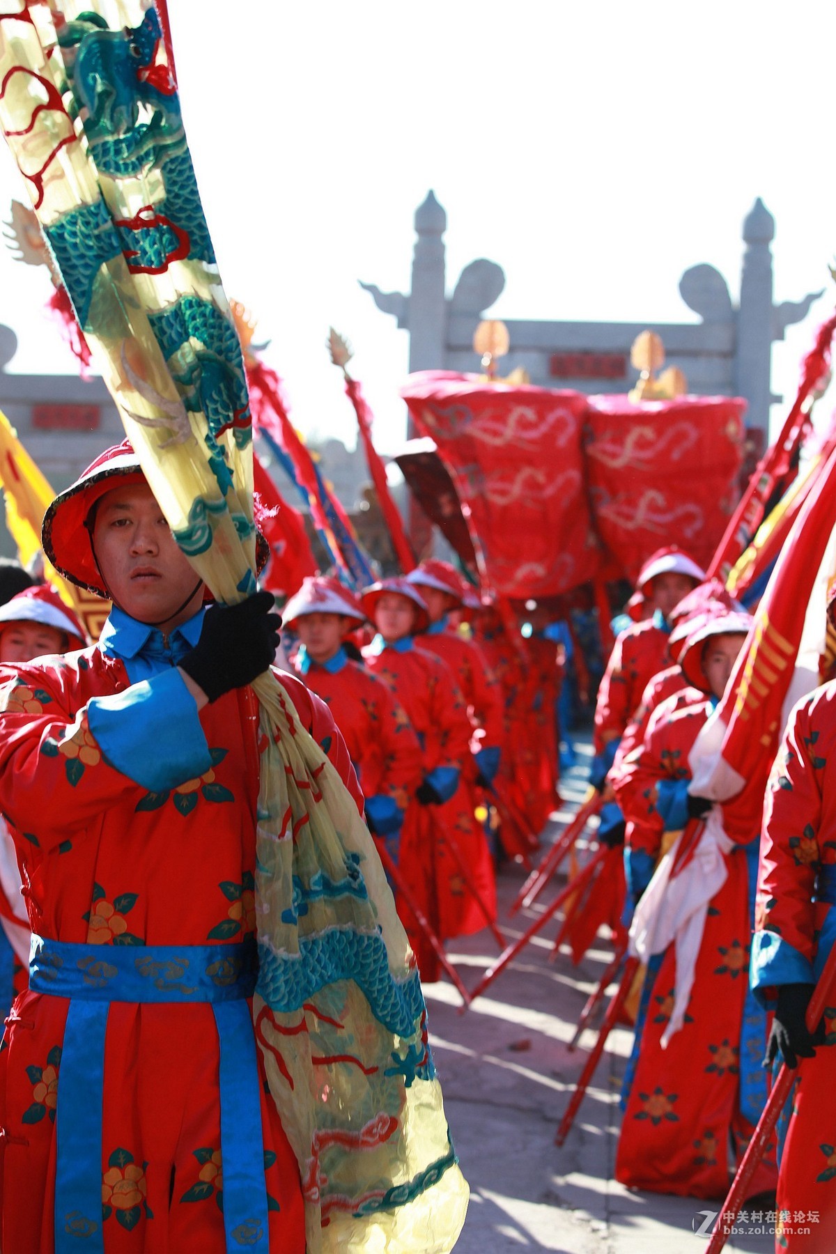 地坛庙会上的皇帝祭祀仪式