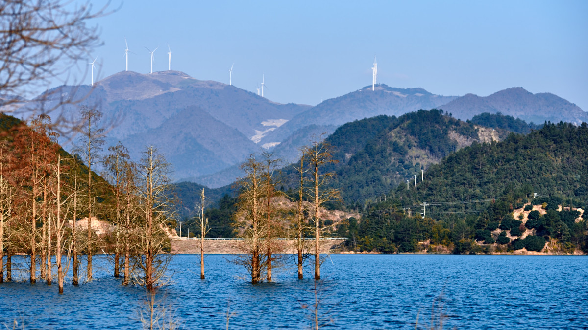 藏在山中的明珠谷坦水库游