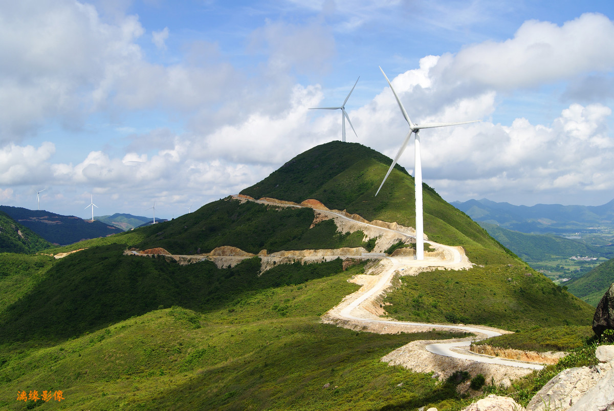 盐洲岛风车山