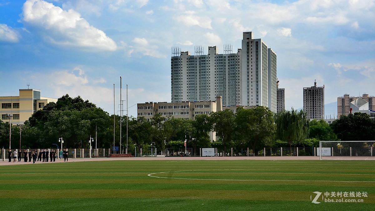 校园里的景色甘肃政法学院校区