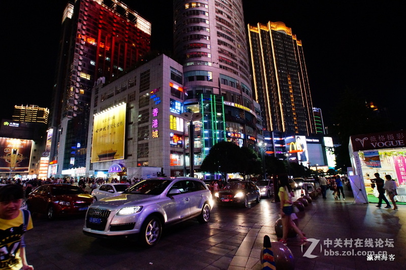 重庆观音桥夜景超广角1118手持试拍