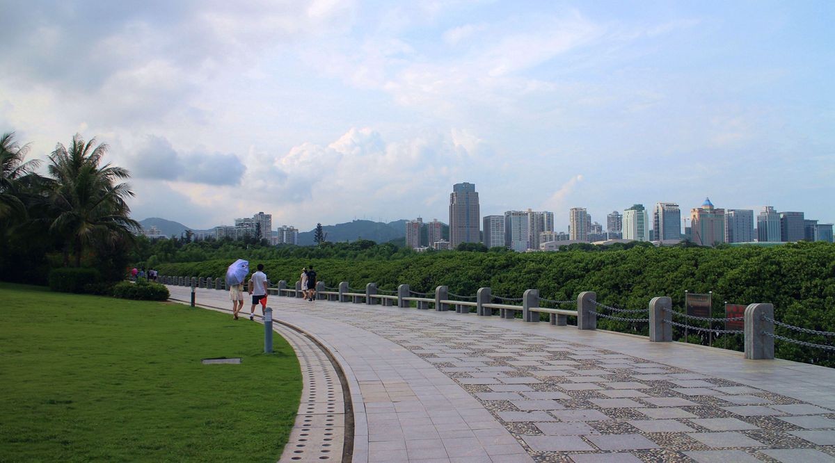 深圳湖滨公园风景