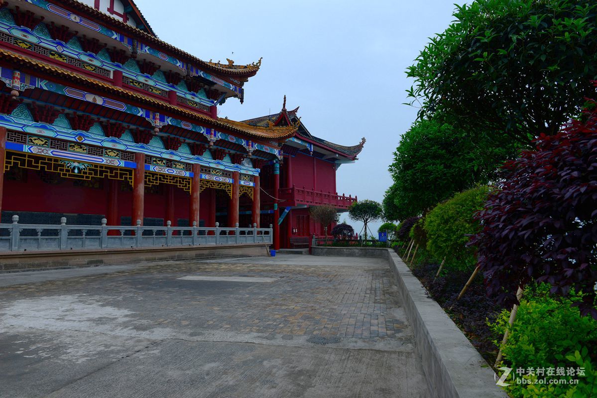 一组再游南充清泉寺风景去上海论坛学习取经