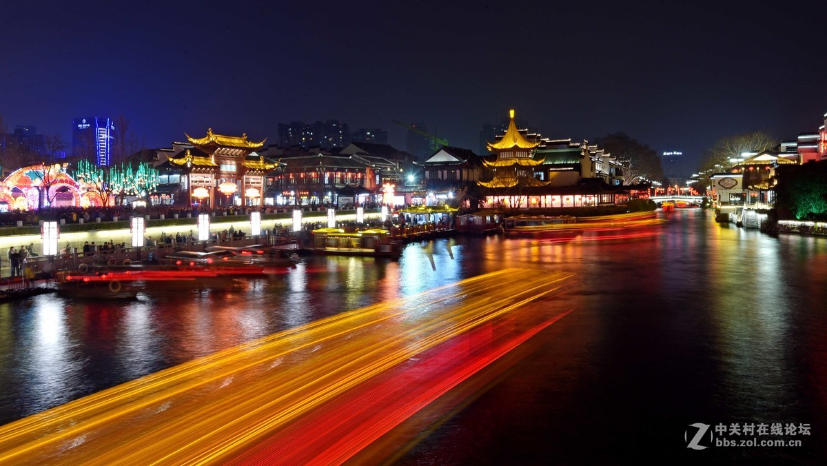 秦淮河夜景