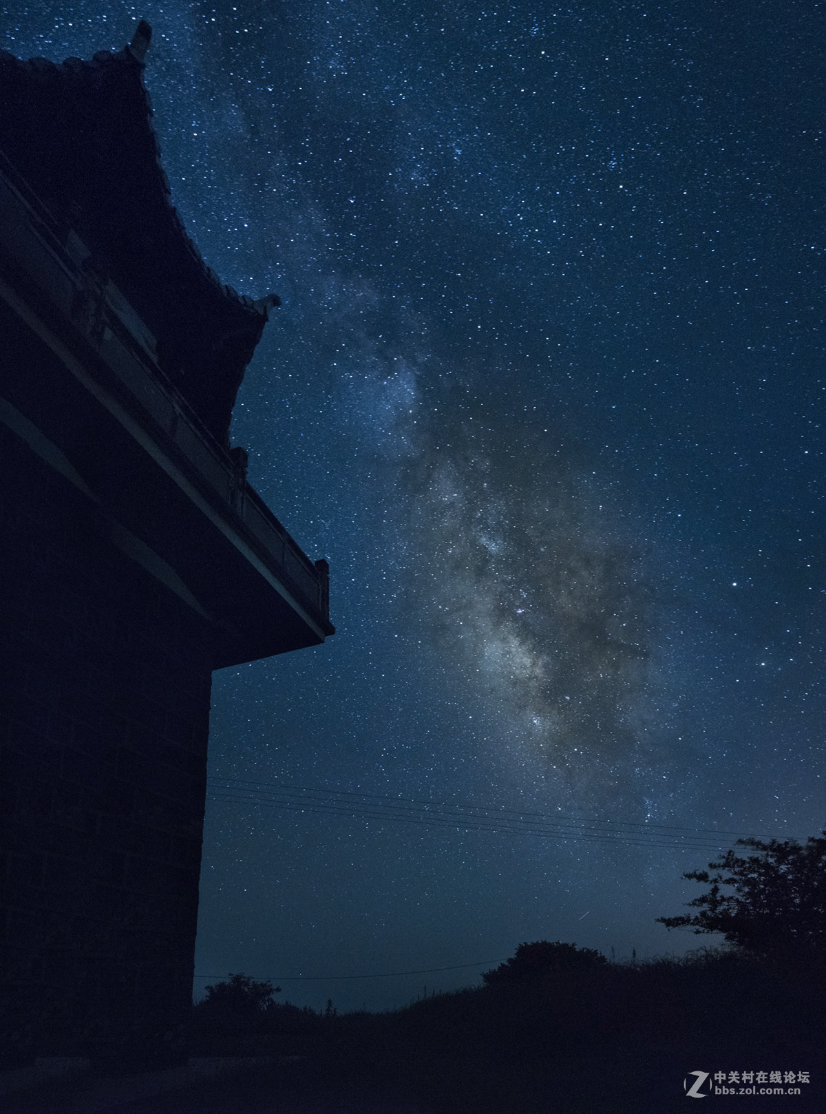 岳阳幕阜山拍星星