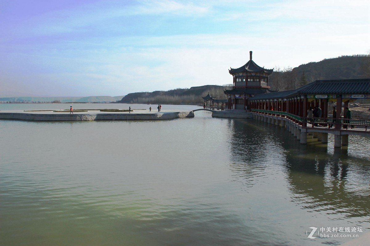 山西芮城圣天湖风景