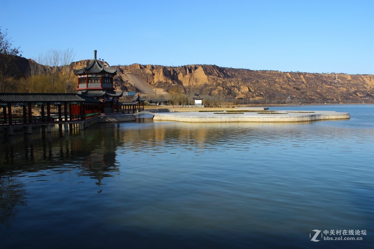 山西芮城圣天湖风景