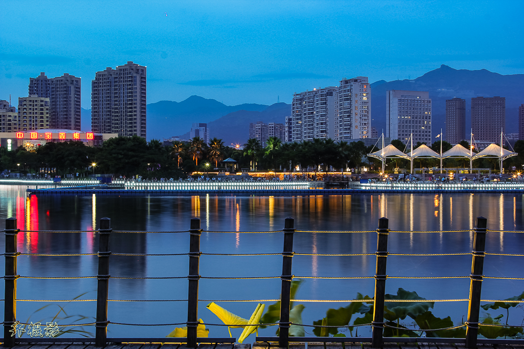 乐清夜景中心公园