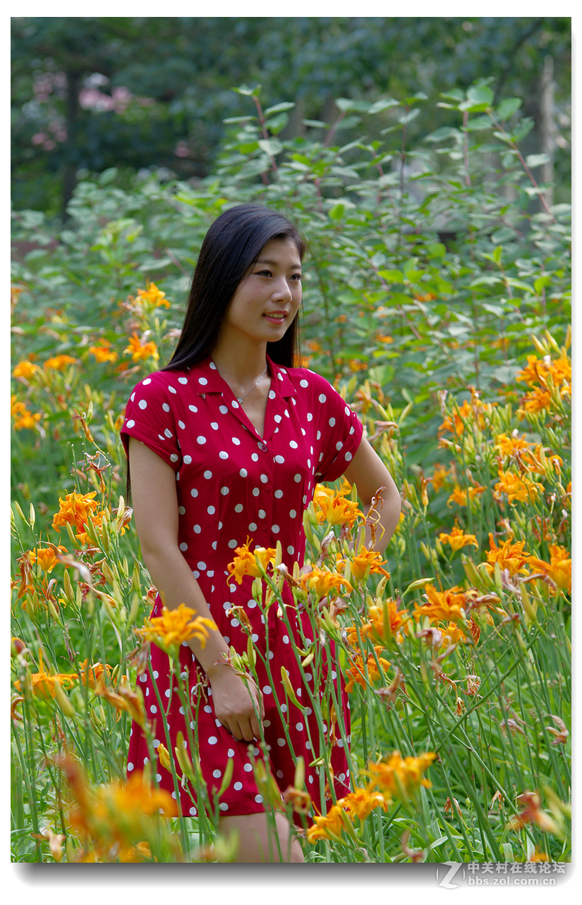 莲花池美女外拍 三-中关村在线摄影论坛