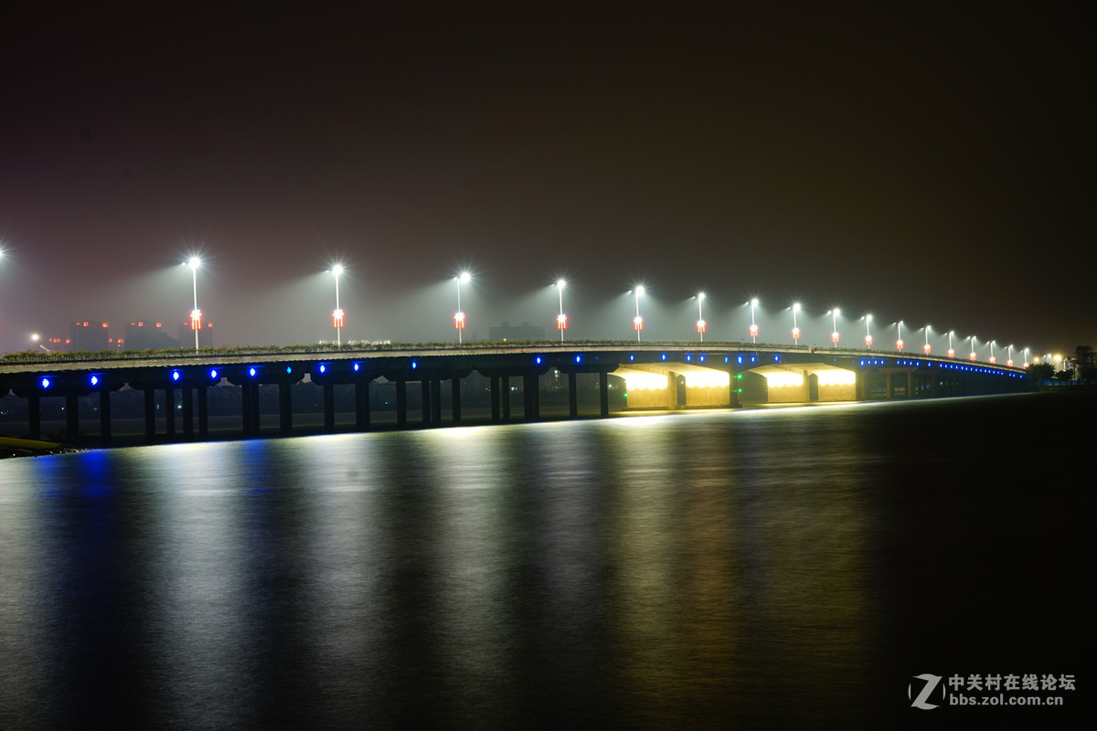 珠海斗门夜景一撇原片