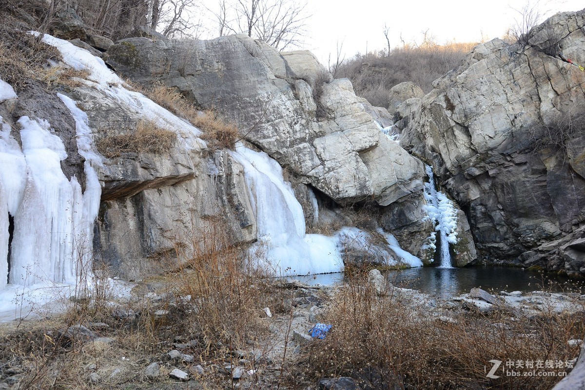 门头沟瓜草地冰瀑