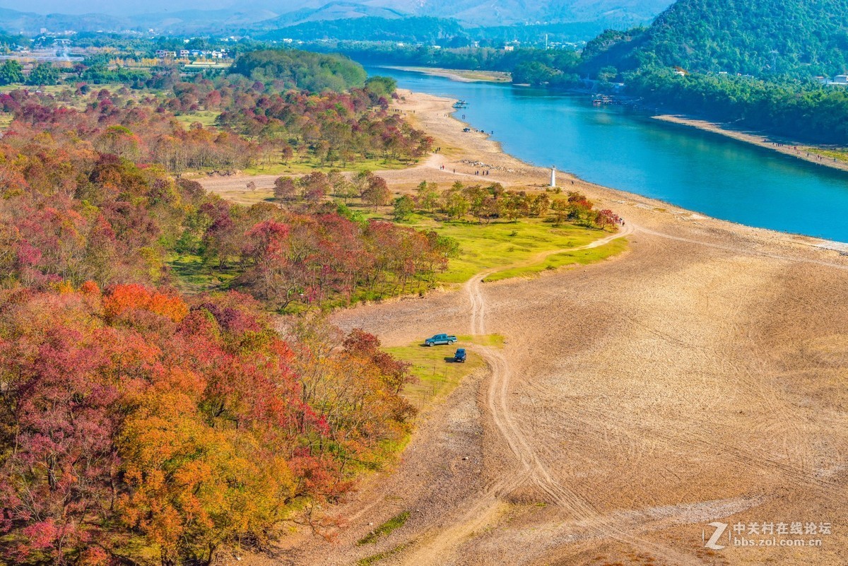 桂林乌桕滩风光风景续