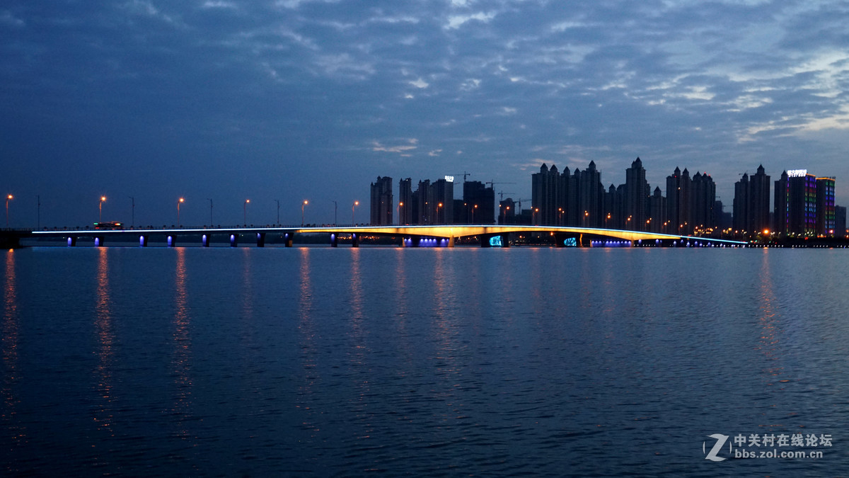 蚌埠龙湖夜景