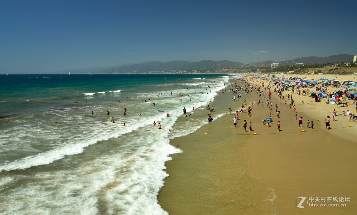 圣塔莫妮卡海滩santamonicabeach