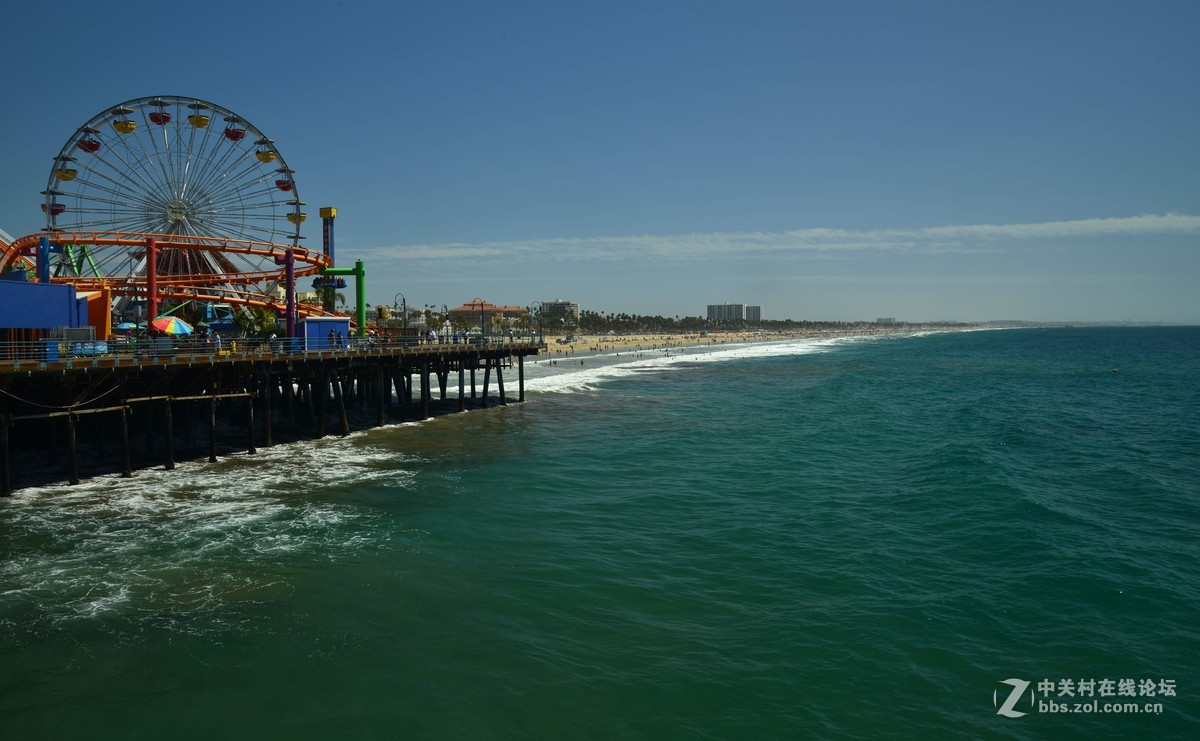 圣塔莫妮卡海滩santamonicabeach