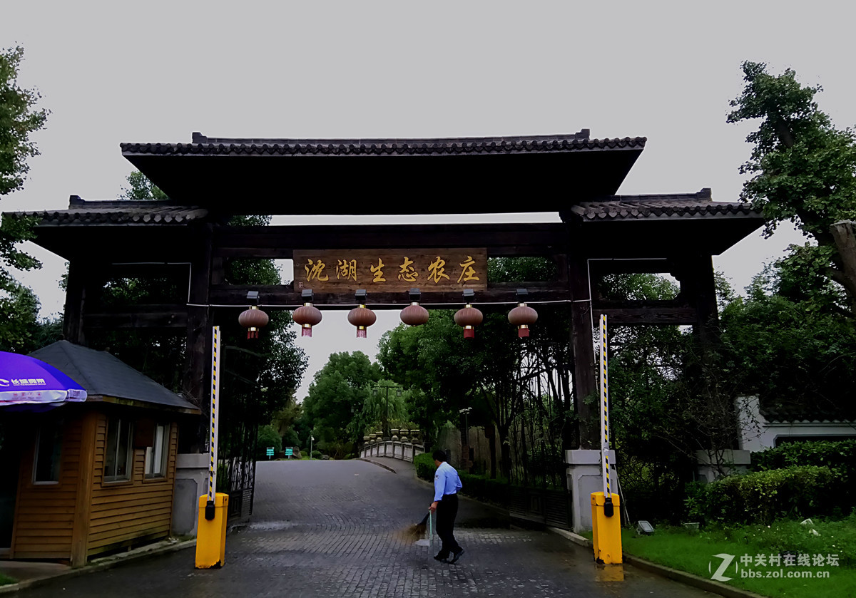 沈湖生态农庄晨景