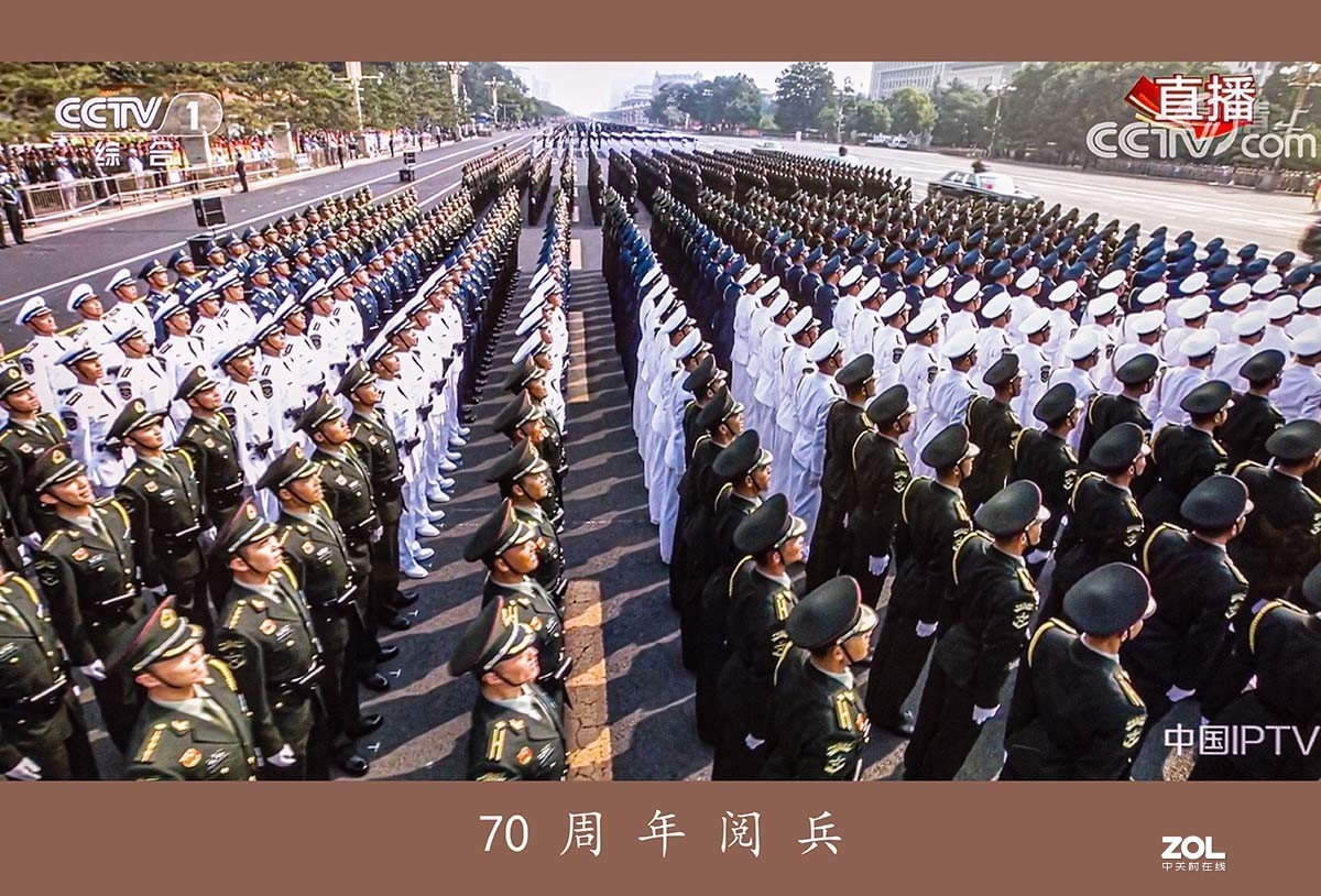 70周年国庆阅兵【翻拍】
