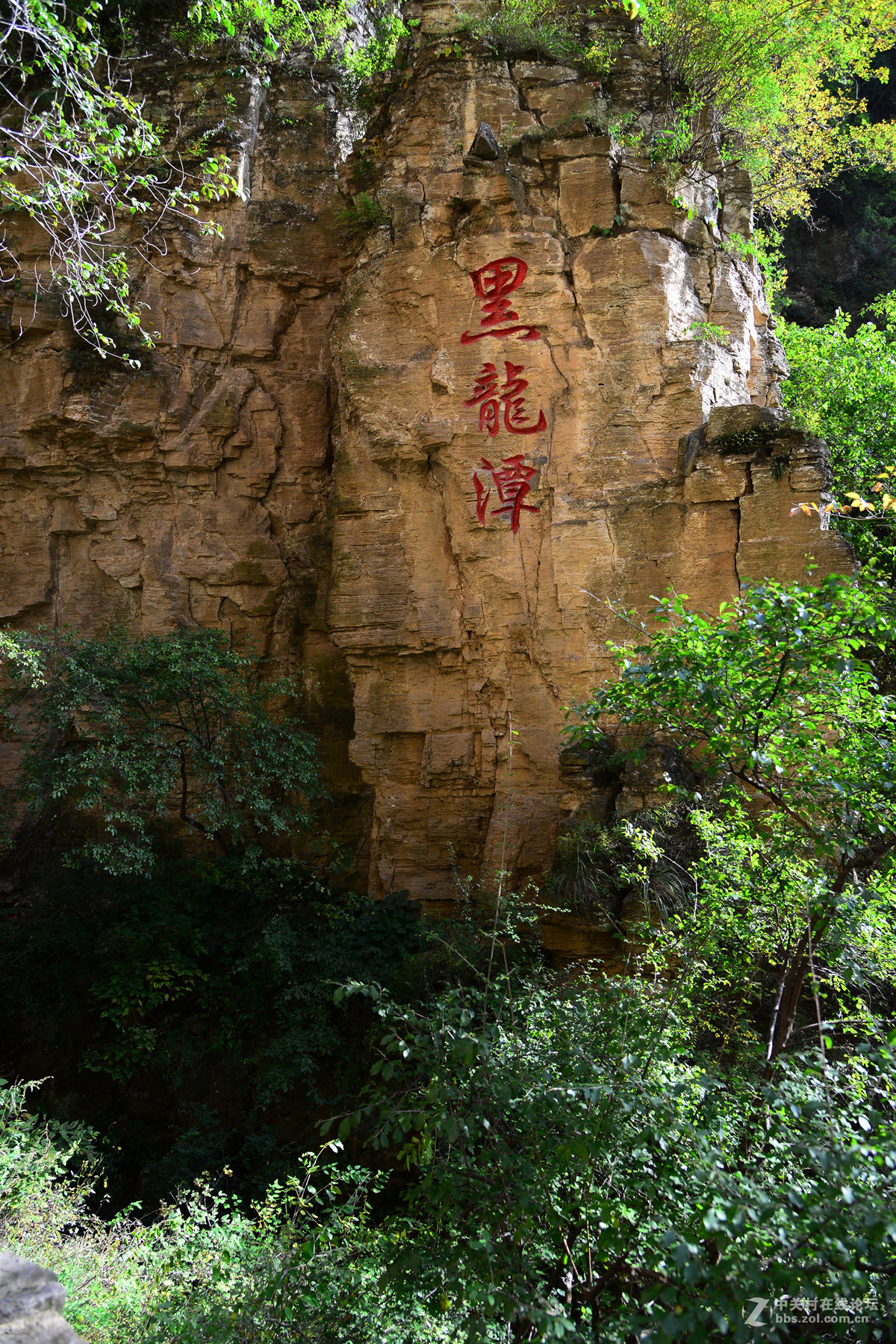 阳泉盂县藏山风景区之三