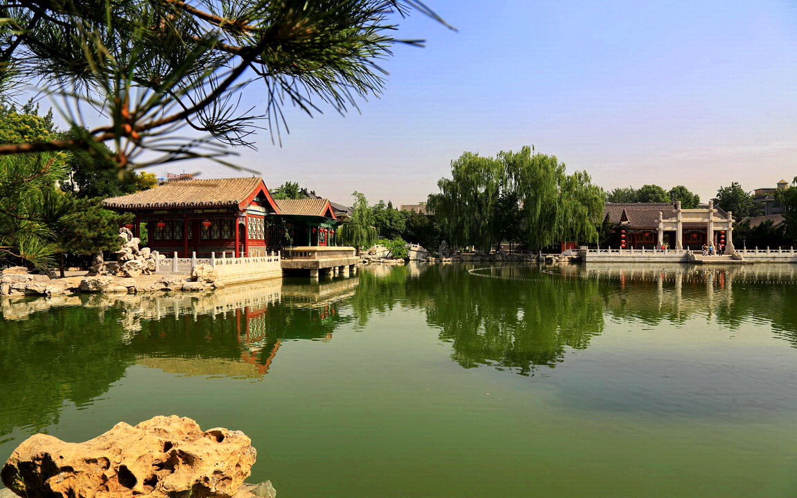北京大观园风景