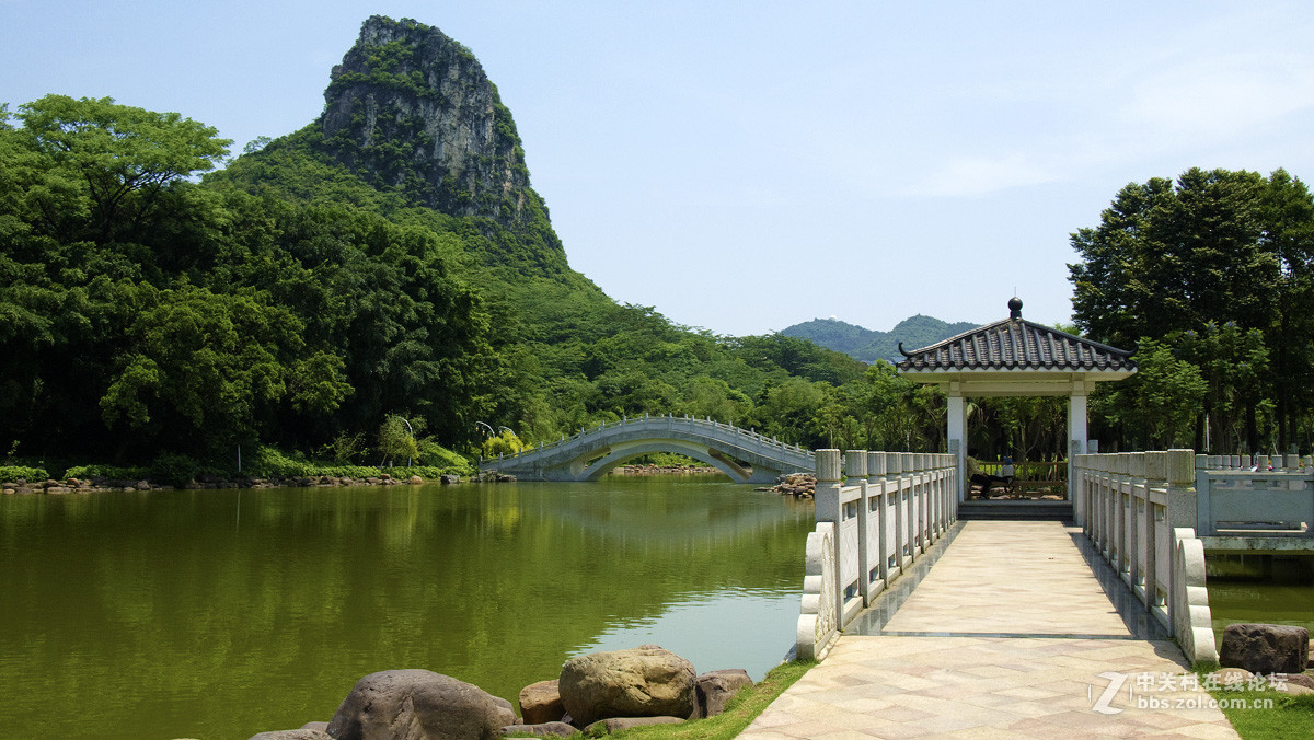 马鹿山鹿饮湖