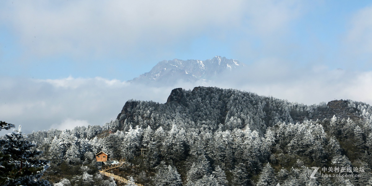 成都西岭雪山