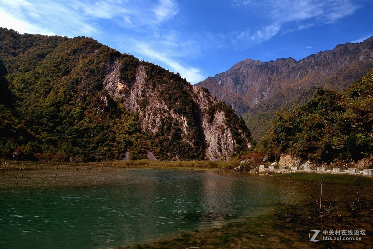 甘肃陇南市文县黄林沟天池风景区一