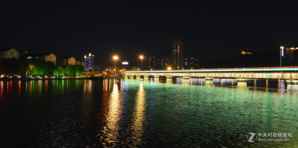 一组承德夜景