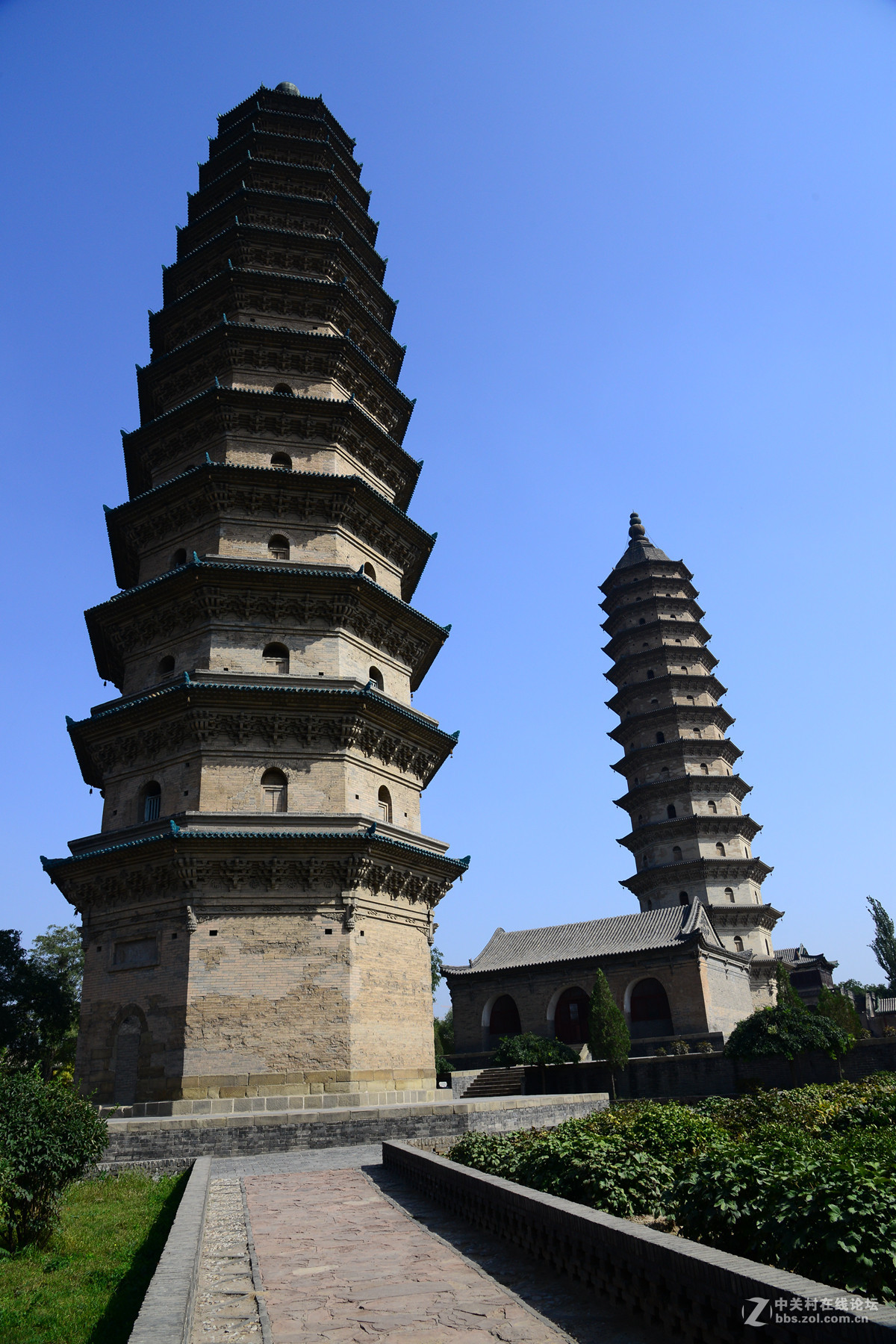 太原永祚寺双塔寺随拍