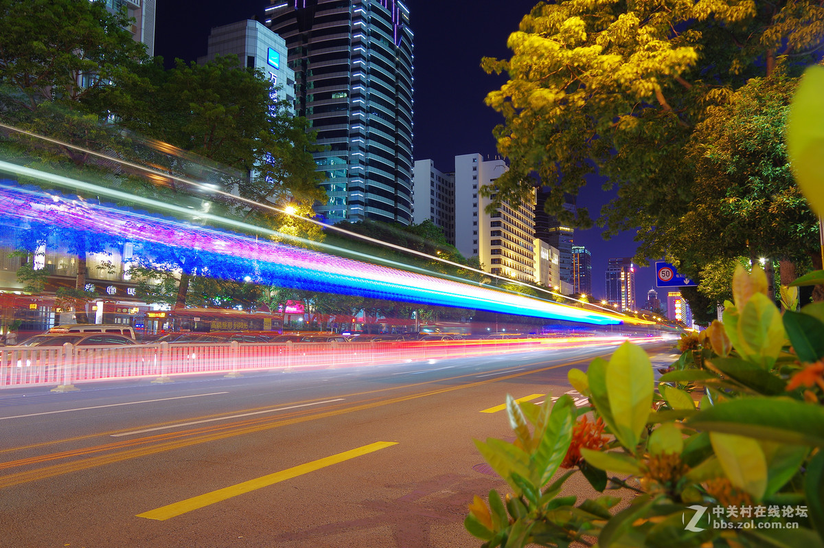 深圳夜景荔枝公园