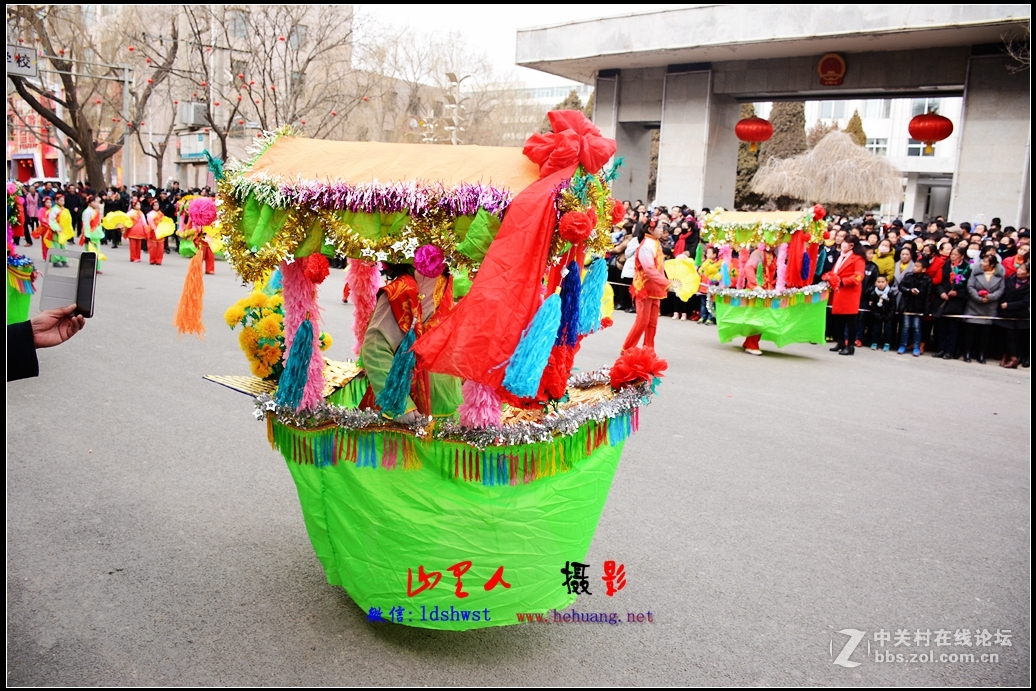 2016春节青海省海东市乐都区老鸦社火44