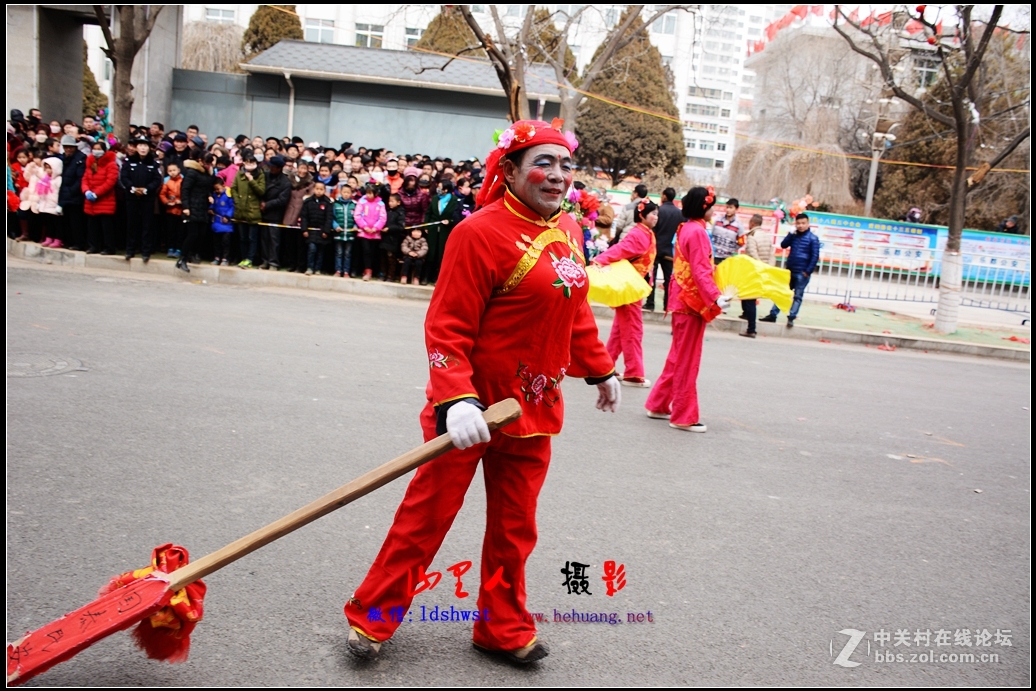 2016春节青海省海东市乐都区老鸦社火44