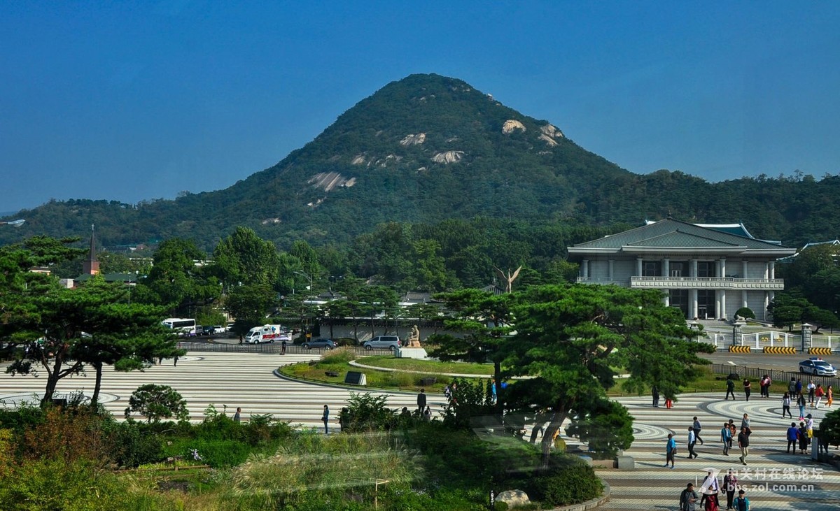 韩国首都首尔青瓦台