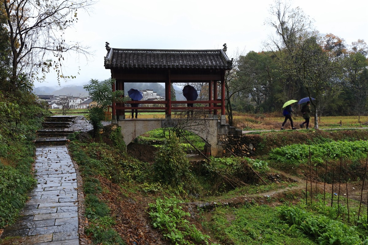 婺源严田古村