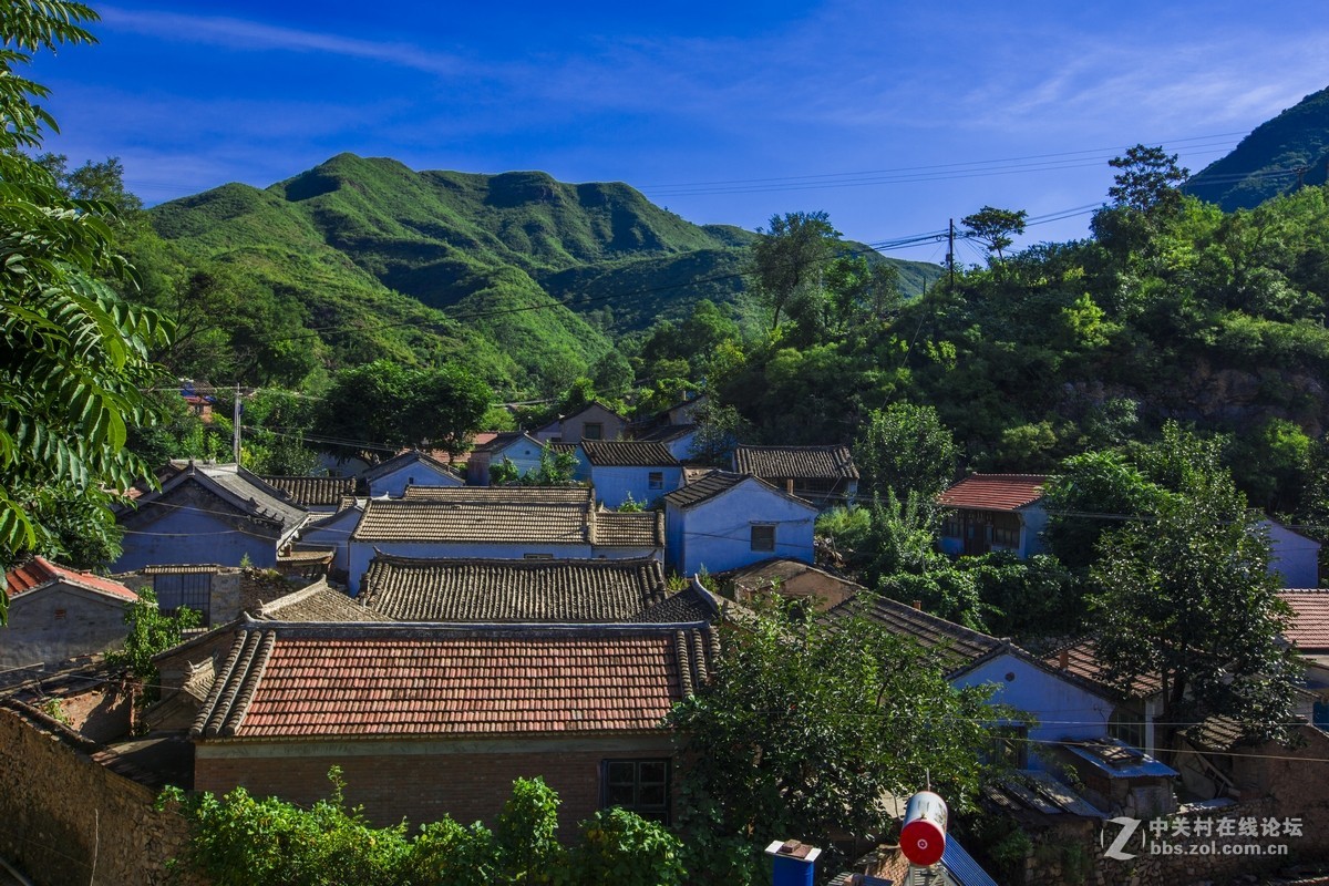 北京市乡村民俗旅游村门头沟雁翅镇苇滋水村苇子水村