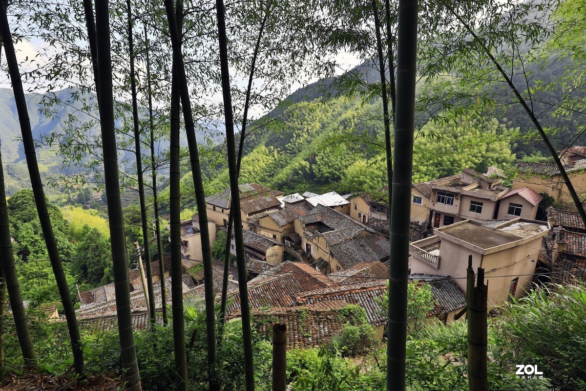 浙江丽水市松阳县古村落四都乡陈家铺村