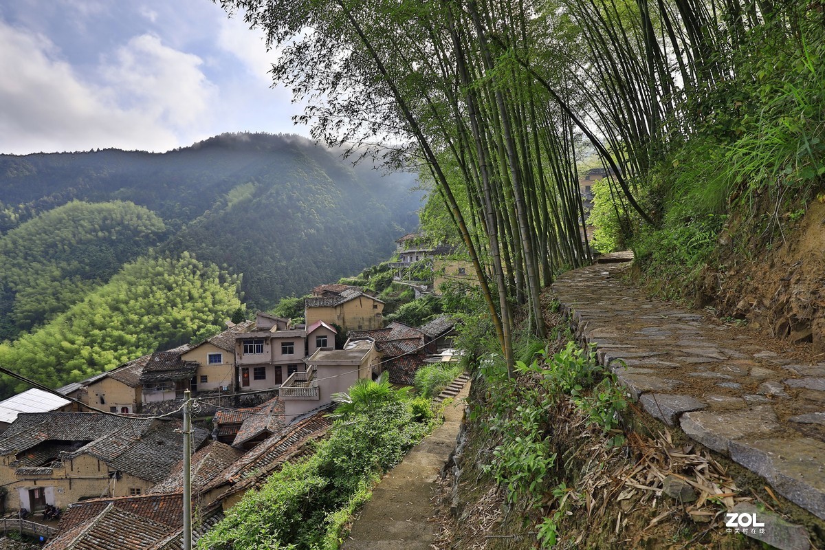 浙江丽水市松阳县古村落四都乡陈家铺村